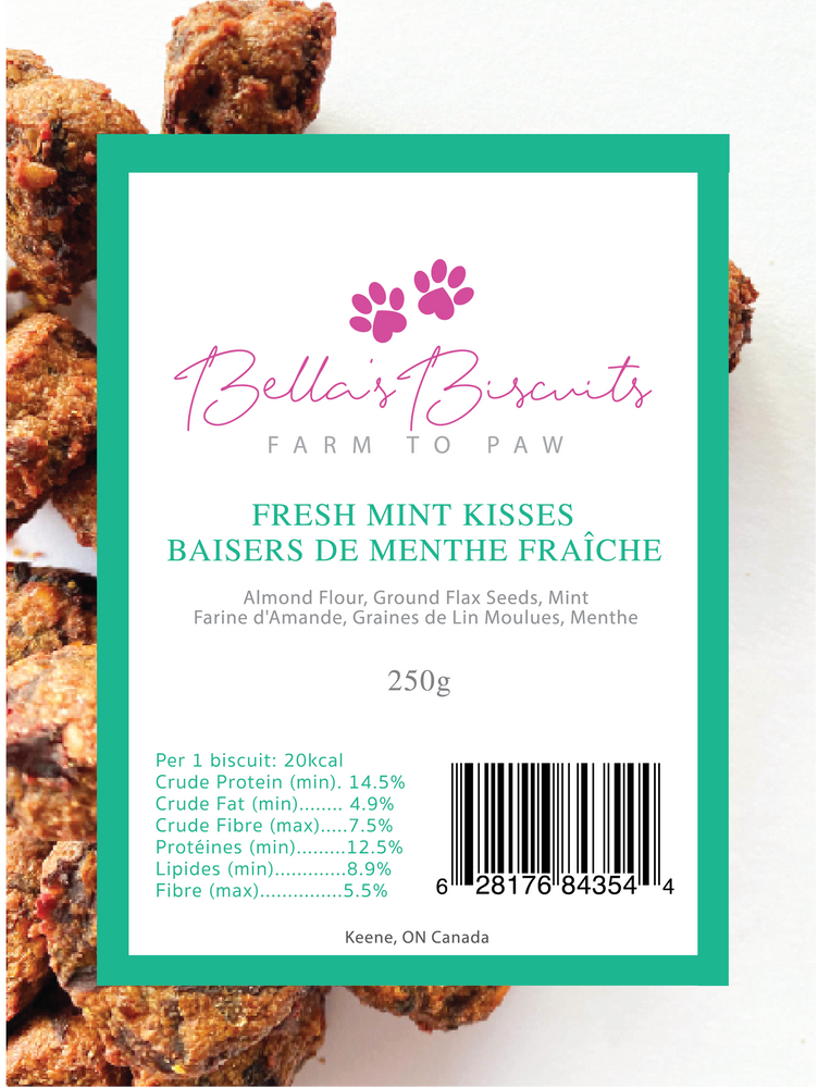 Bella's Biscuits- Fresh Mint Kisses