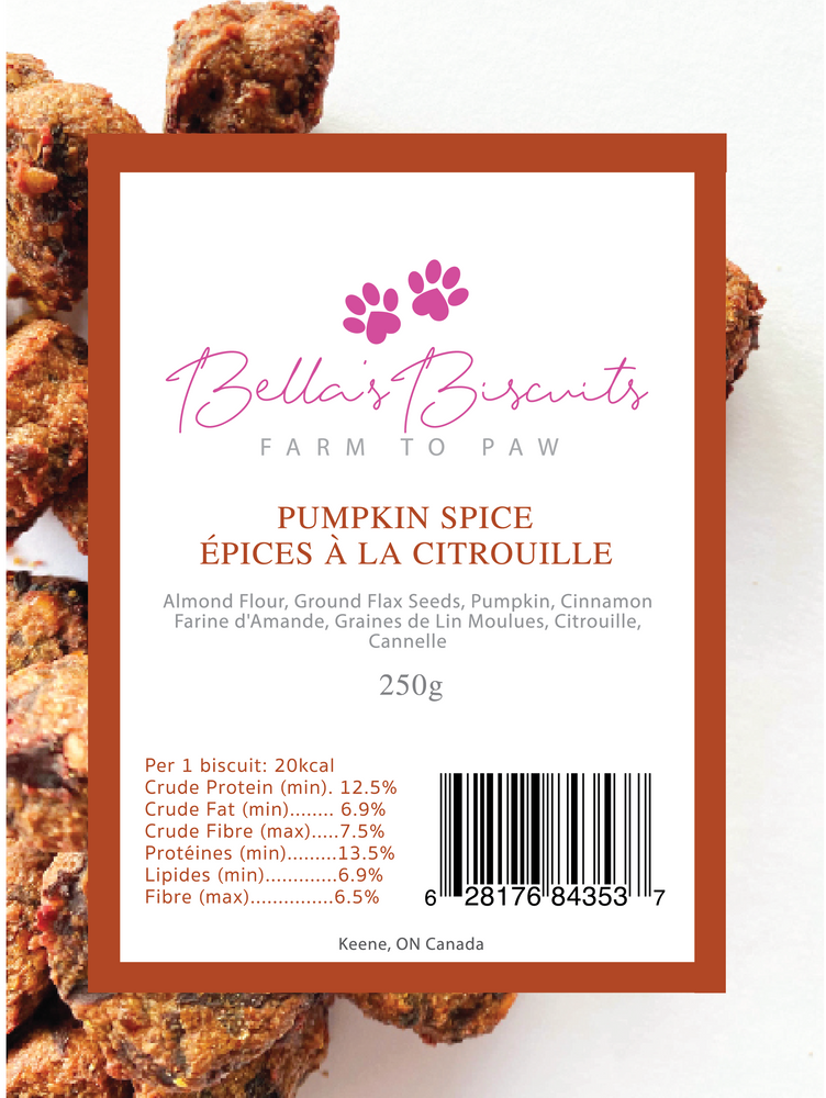 Bella's Biscuits- Pumpkin Spice